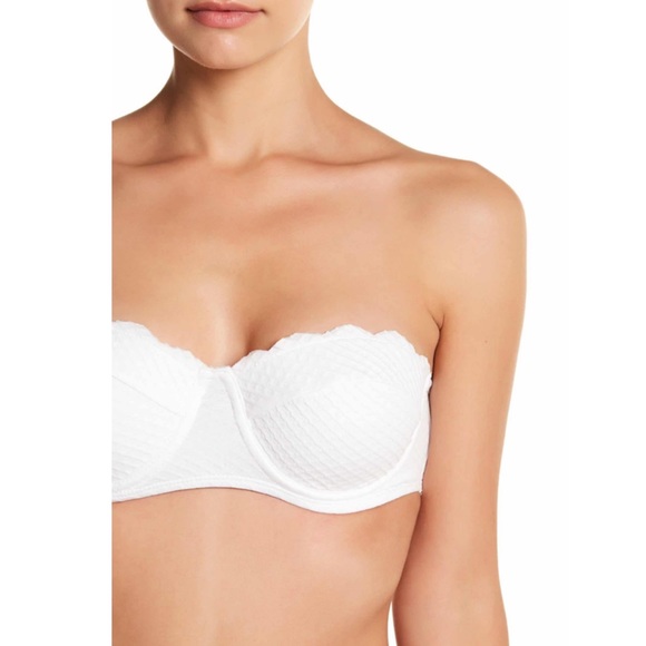 Marilyn Monroe Scalloped Bikini in White - Picture 3 of 3